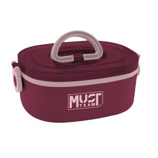 Must Ανοξείδωτο Παιδικό Δοχείο Φαγητού 0.75lt Μωβ 000585989