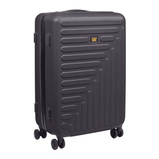 CAT Rockford Μεγάλη Βαλίτσα Ταξιδίου Σκληρή Μαύρη με 4 Ρόδες Ύψους 77.2εκ. 84683-01