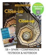 NEW CLOSE-UP B2+ SPECIAL PACK FOR GREECE (SB + SPARK + COMPANION TESTBOOK NOTEBOOK)
