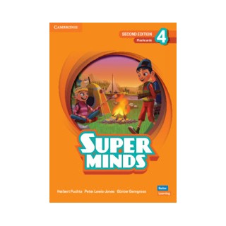 SUPER MINDS 4 FLASHCARDS 2ND ED