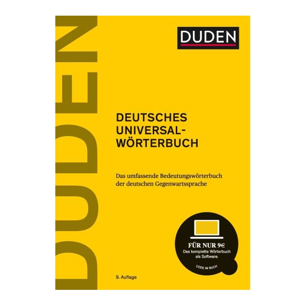 DUDEN DEUTSCHES UNIVERSAL-WORTERBUCH 10TH ED HC
