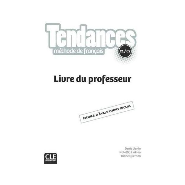 TENDANCES C1 + C2 PROFESSEUR 2ND ED