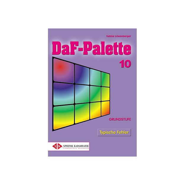 DAF-PALETTE 10 (TYPISCHE FEHLER GRUNDSTUFE)