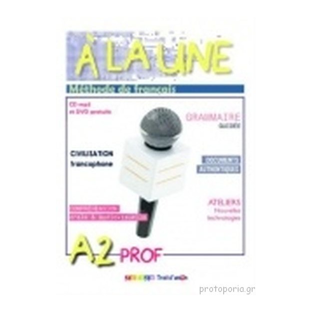 A LA UNE 2 A2 PROFESSEUR