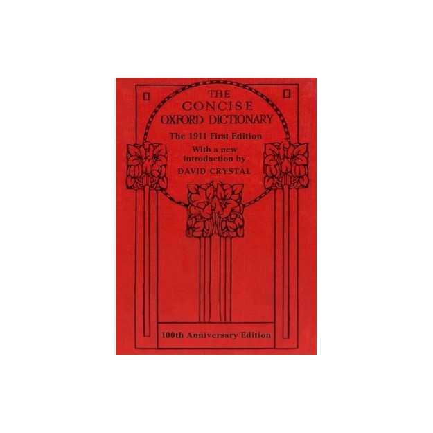 OXFORD CONCISE ENGLISH DICTIONARY CLASSIC 1ST ED HC