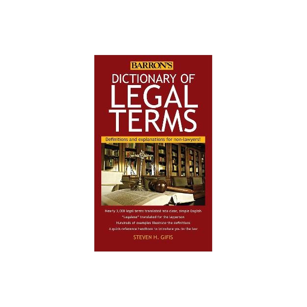 DICTIONARY OF LEGAL TERMS 5TH ED