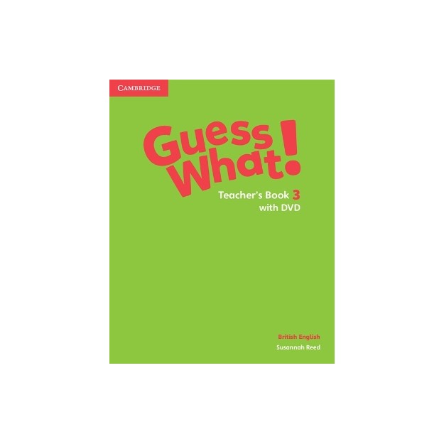 GUESS WHAT! 3 TCHRS (+ DVD)