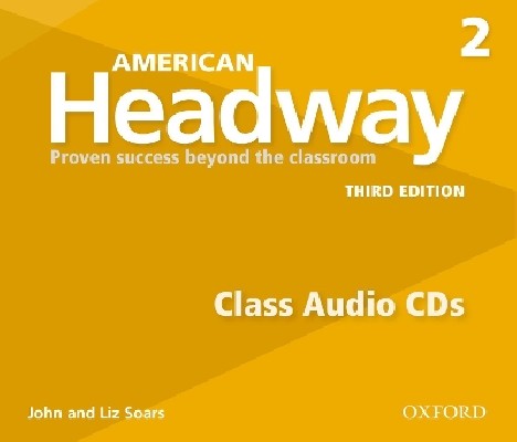 AMERICAN HEADWAY 2 AUDIO CD 3RD ED