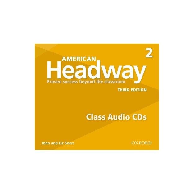 AMERICAN HEADWAY 2 AUDIO CD 3RD ED
