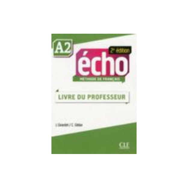 ECHO A2 PROFESSEUR 2ND ED