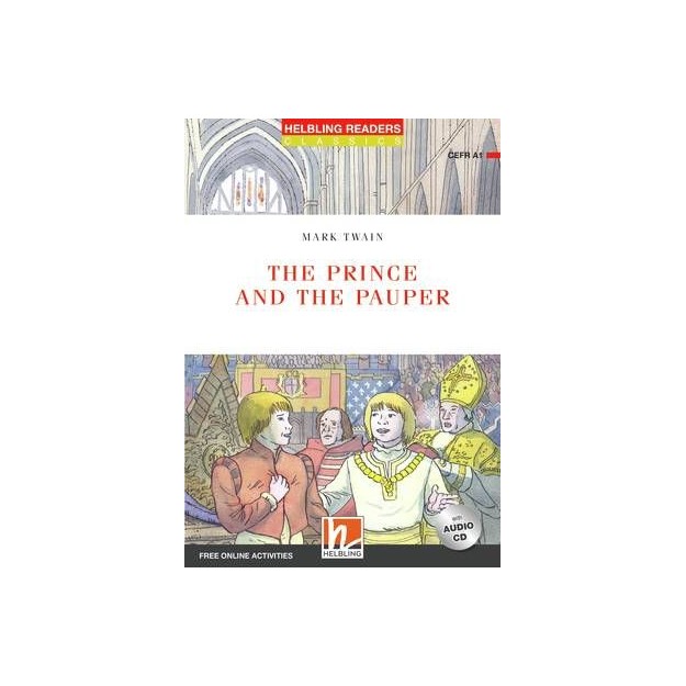 RED SERIES THE PRINCE AND THE PAUPER - READER + APP + E-ZONE (RED SERIES 1)