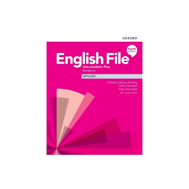 ENGLISH FILE INTERMEDIATE PLUS WB WITH KEY 4TH ED