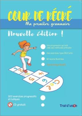 COUR DE RECRE MA PREMIERE GRAMMAIRE (+ CD) PROFESSEUR - N/E