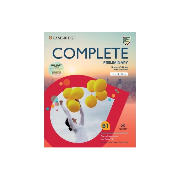 COMPLETE PRELIMINARY SB PACK W/A (+ONLINE PRACTICE   WB W/A) (FOR THE REVISED EXAM FROM 2020)