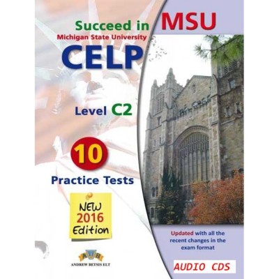 SUCCEED IN MSU CELP C2 10 PRACTICE TESTS CD MP3 2016