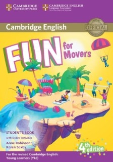 FUN FOR YLE MOVERS SB (+ AUDIO   ONLINE ACTIVITIES) (FOR REVISED EXAM FROM 2018) 4TH ED