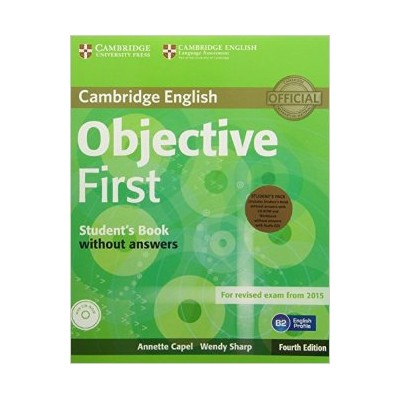 OBJECTIVE FIRST SB PACK (+ CD-ROM)   W/B WITH AUDIO CD 4TH ED