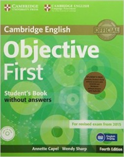 OBJECTIVE FIRST SB PACK (+ CD-ROM)   W/B WITH AUDIO CD 4TH ED