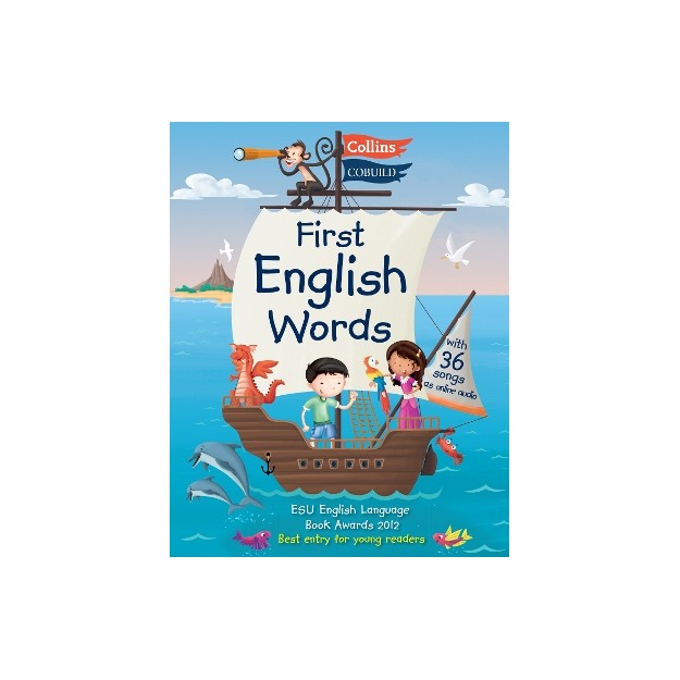 COLLINS COBUILD FIRST ENGLISH WORDS (+ AUDIO CD) (A PICTURE DICTIONARY WITH 36 FUN SONGS ON A CD)