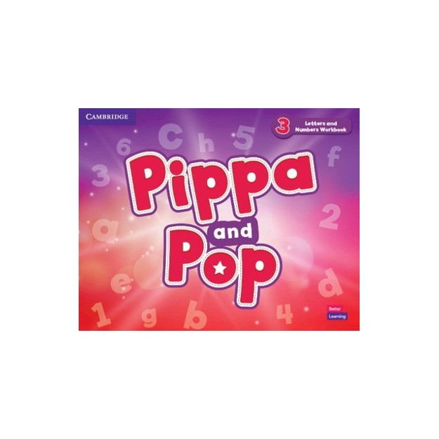 PIPPA AND POP 3 LETTERS AND NUMBERS WB