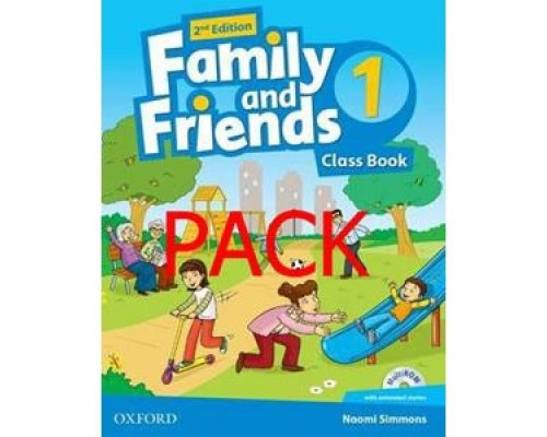 FAMILY AND FRIENDS 1 SB PACK (+ READER + CD-ROM) 2ND ED