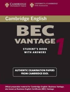 CAMBRIDGE BEC VANTAGE 1 SB W/A
