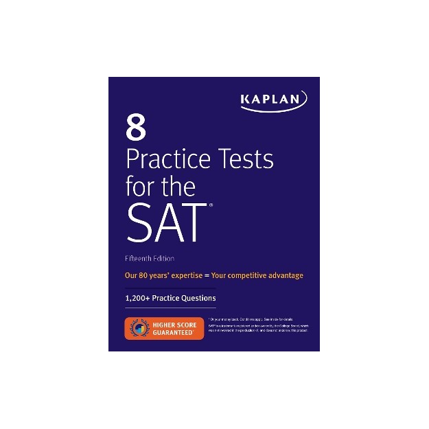 8 PRACTICE TESTS FOR THE SAT