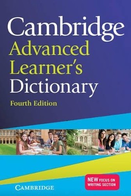 CAMBRIDGE ADVANCED LEARNERS DICTIONARY 4TH ED PB