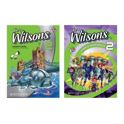 THE WILSONS 2 STUDENTS BOOK AND HYBRID WORKBOOK PACK