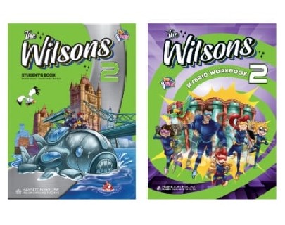 THE WILSONS 2 STUDENTS BOOK AND HYBRID WORKBOOK PACK