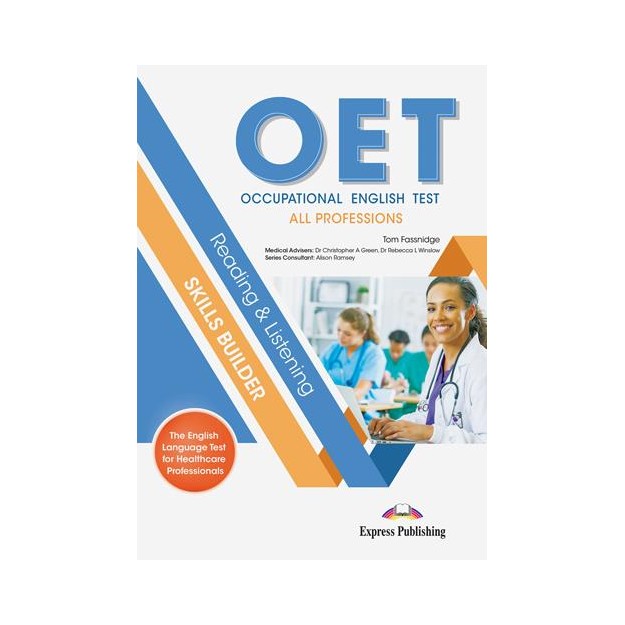 OET READING   LISTENING SKILLS BUILDER: ALL PROFESSIONS SB (+ DIGIBOOKS APP)