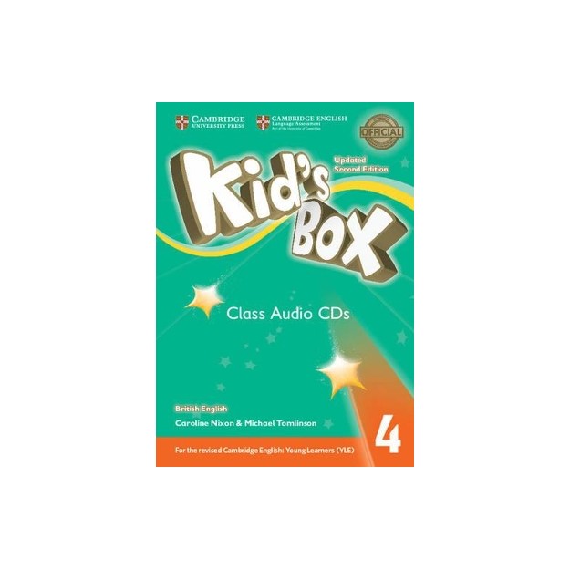 KIDS BOX 4 CD CLASS UPDATED 2ND ED