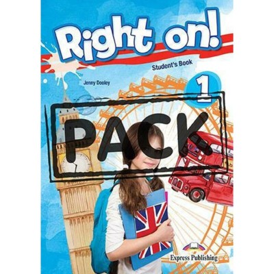 RIGHT ON ! 1 JUMBO PACK WITH ENGLISH GRAMMAR 1