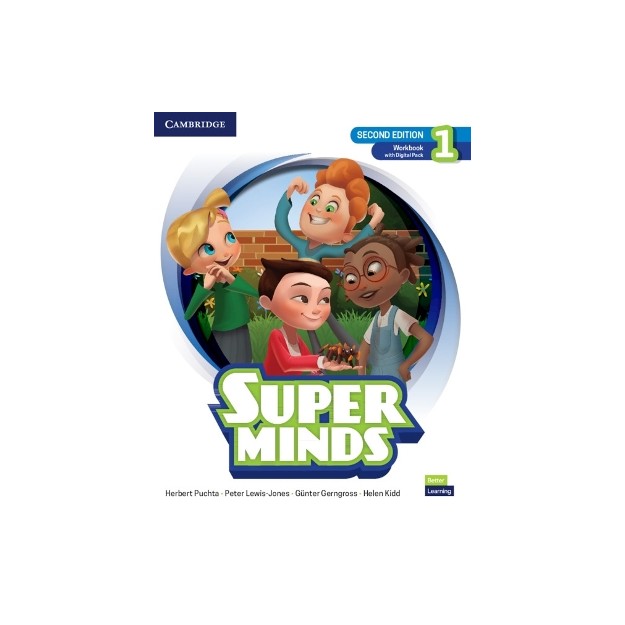 SUPER MINDS 1 WB (+ DIGITAL PACK) 2ND ED