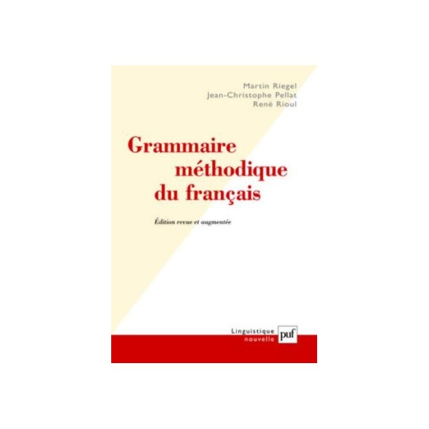 GRAMMAIRE METHODIQUE DU FRANCAIS 7TH ED HC