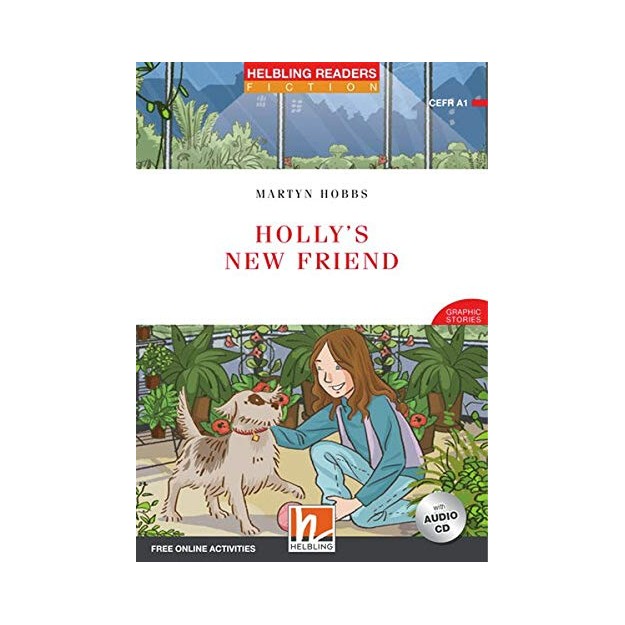 RED SERIES HOLLYS NEW FRIEND - READER + AUDIO CD + E-ZONE (RED SERIES 1)