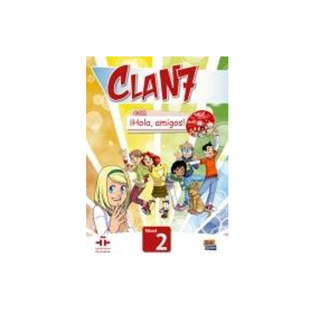 CLAN 7 HOLA AMIGOS 2 ALUMNO (+ EXTENSION DIGITAL)