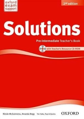 SOLUTIONS PRE-INTERMEDIATE TCHRS (+ CD-ROM) 2ND ED