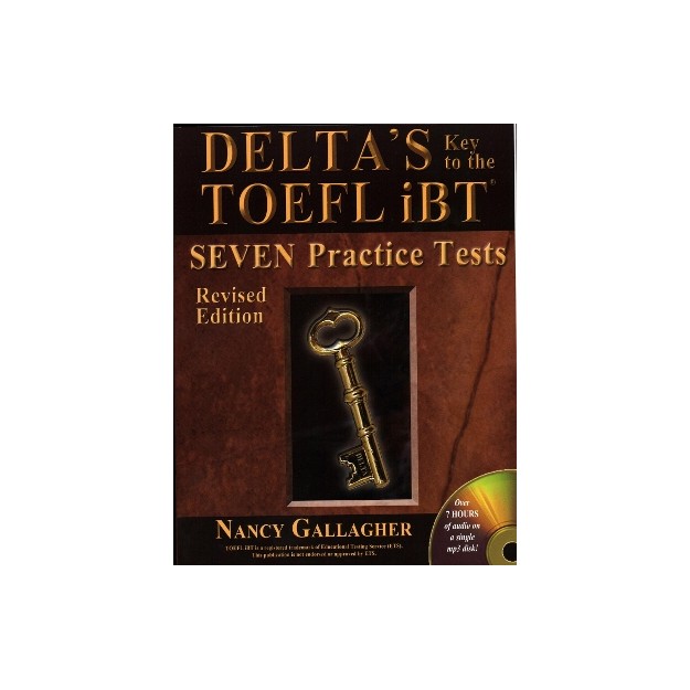 DELTAS KEY TO THE TOEFL IBT 7 PRACTICE TESTS SB ( + MP3 PACK)