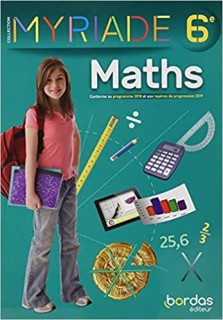 MYRIADE MATHS 6E 2021 MANUEL ELEVE