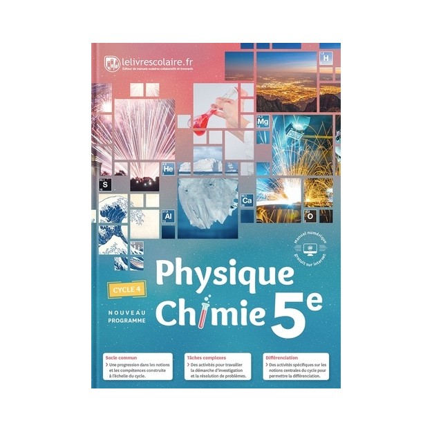 PHYSIQUE-CHIMIE 5E, EDITION 2017 POCHE