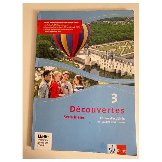 DECOUVERTES 3 CAHIER D’ACTIVITES - KLASSE 7