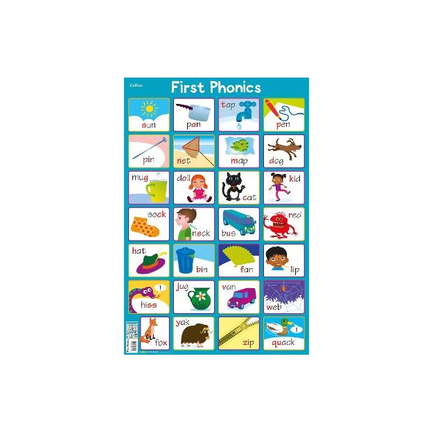 FIRST PHONICS (COLLINS CHILDREN’S POSTER)