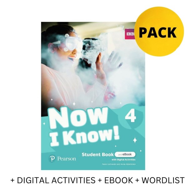 NOW I KNOW 4 SB PACK (+ DIGITAL ACTIVITIES + EBOOK + WORDLIST)