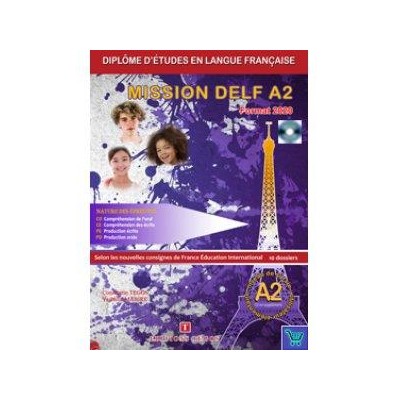 MISSION DELF A2 CORRIGES + CD FORMAT 2020