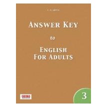ENGLISH FOR ADULTS 3 KEY
