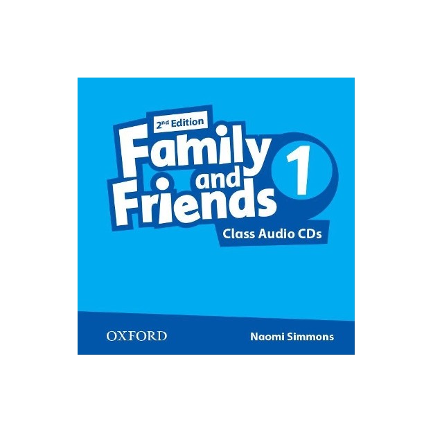 FAMILY AND FRIENDS 1 CD CLASS (2) 2ND ED