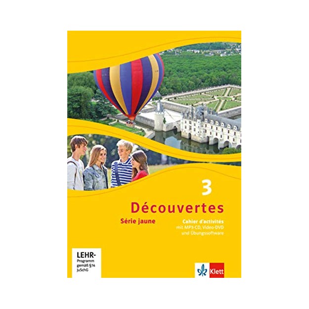 DECOUVERTES SERIE JAUNE, CAHIER DACTIVITES MIT MP3-CD UND VIDEO-DVD;