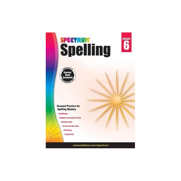 SPECTRUM SPELLING GRADE 6