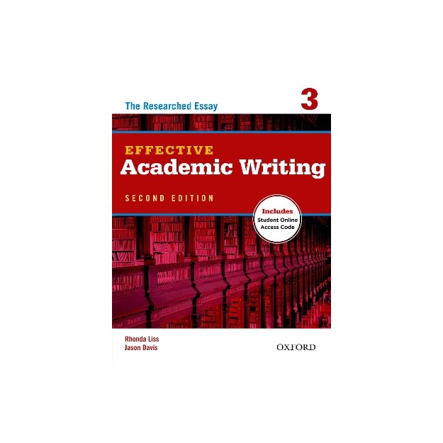 EFFECTIVE ACADEMIC WRITING 3 SB 2ND ED